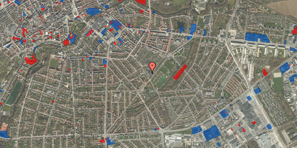 Jordforureningskort på Kragsbjergvej 84, 2. 3, 5000 Odense C