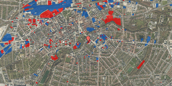 Jordforureningskort på Kronprinsensgade 20B, 5000 Odense C