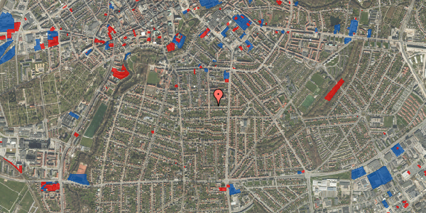 Jordforureningskort på Lahnsgade 17, 1. th, 5000 Odense C