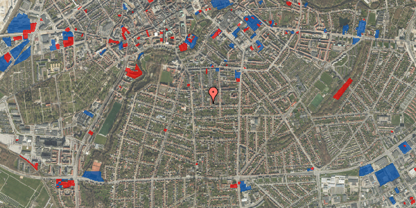 Jordforureningskort på Lahnsgade 33B, st. , 5000 Odense C