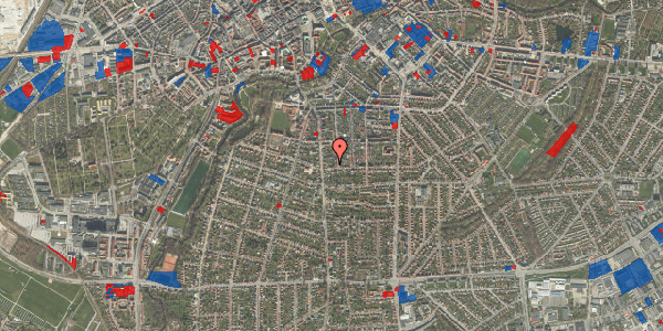 Jordforureningskort på Lahnsgade 43B, 1. , 5000 Odense C