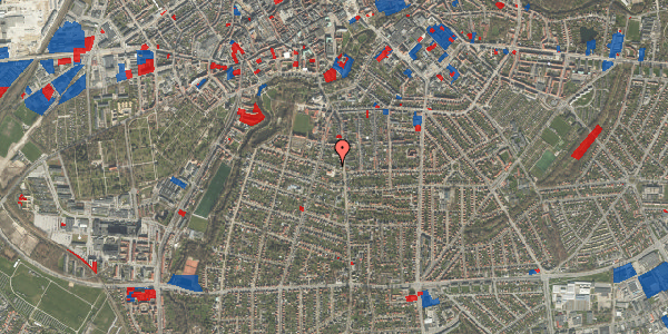 Jordforureningskort på Lahnsgade 49, 5000 Odense C