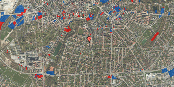 Jordforureningskort på Lahnsgade 60, 1. th, 5000 Odense C