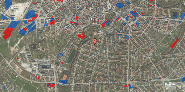 Jordforureningskort på Lahnsgade 71, 1. tv, 5000 Odense C