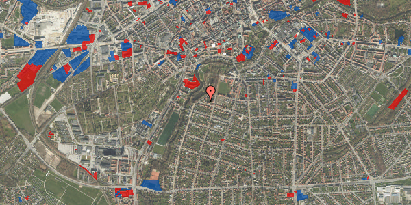 Jordforureningskort på Lahnsgade 85, 5000 Odense C