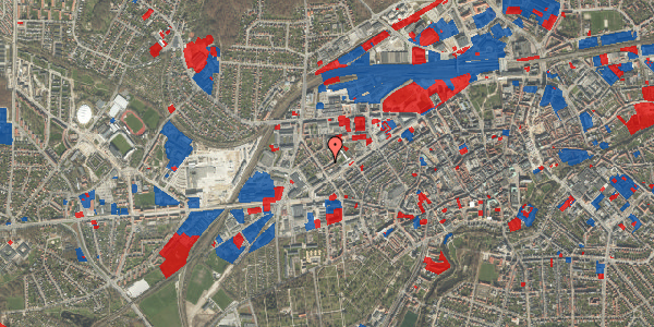 Jordforureningskort på Lille Glasvej 4, 3. 1, 5000 Odense C