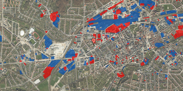 Jordforureningskort på Lille Glasvej 22, 1. 11, 5000 Odense C