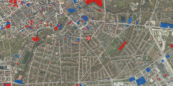 Jordforureningskort på Munkebjergvej 16, 5000 Odense C