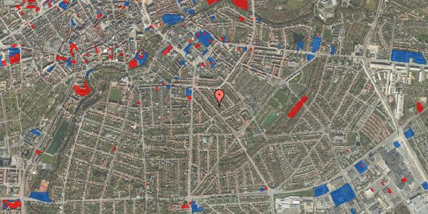 Jordforureningskort på Munkebjergvej 28, 5000 Odense C