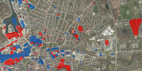 Jordforureningskort på Mågevej 15, st. , 5000 Odense C