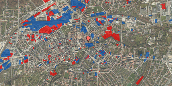 Jordforureningskort på Nedergade 11, 5000 Odense C