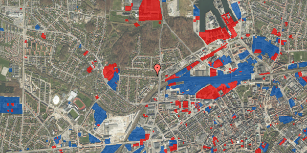 Jordforureningskort på Ny Kongevej 3, 5000 Odense C