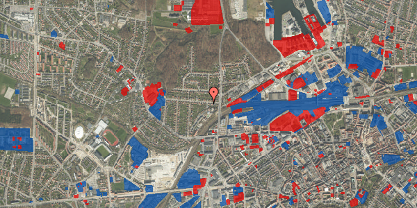 Jordforureningskort på Ny Kongevej 10, 5000 Odense C