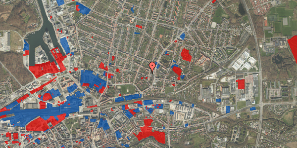 Jordforureningskort på Nyvangsvej 27, st. th, 5000 Odense C