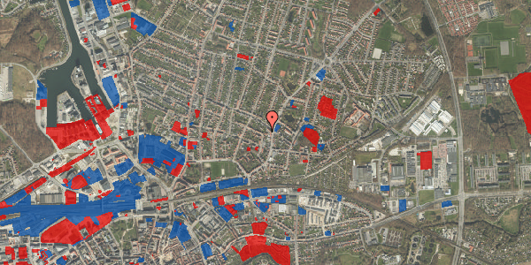 Jordforureningskort på Nyvangsvej 36F, 5000 Odense C