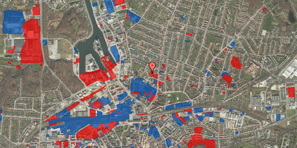 Jordforureningskort på Nørrevænget 15, 1. th, 5000 Odense C