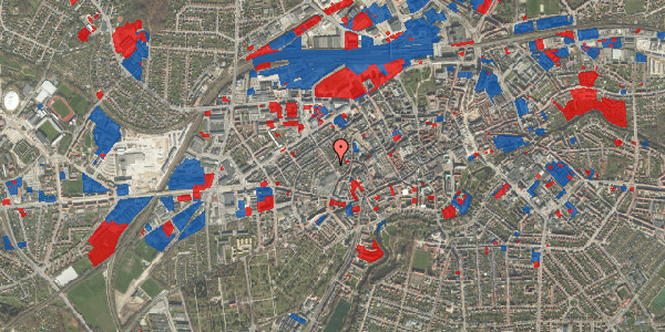 Jordforureningskort på Odinsgade 11, 5000 Odense C