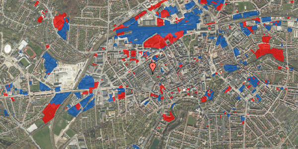 Jordforureningskort på Odinsgade 21, 5000 Odense C