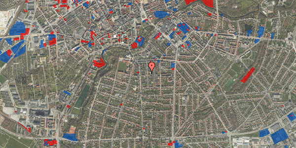 Jordforureningskort på Oluf Bagers Gade 28A, 1. 11, 5000 Odense C