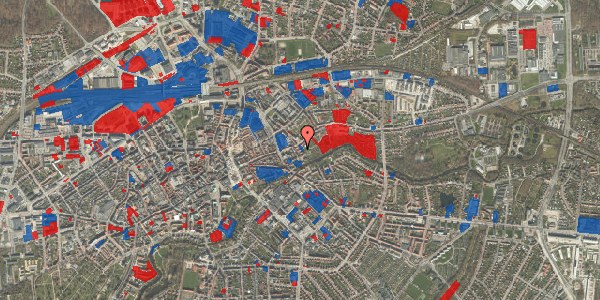 Jordforureningskort på Overgade 61D, 1. , 5000 Odense C