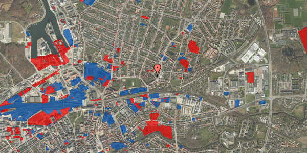 Jordforureningskort på Plumsgade 10, 1. , 5000 Odense C