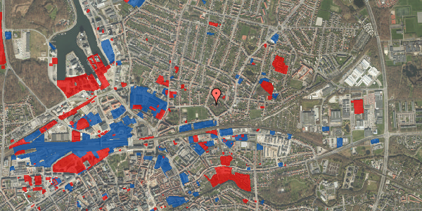 Jordforureningskort på Plumsgade 26, 1. , 5000 Odense C