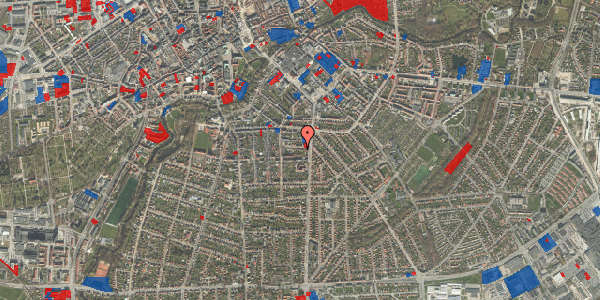 Jordforureningskort på Rosenlunden 6, 5000 Odense C