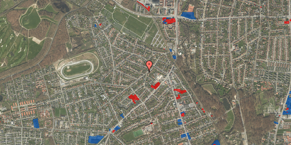 Jordforureningskort på Rosenvænget 17, 5250 Odense SV