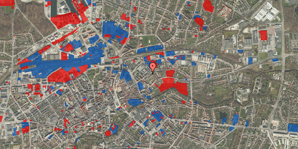 Jordforureningskort på Ryttergade 15, 5000 Odense C