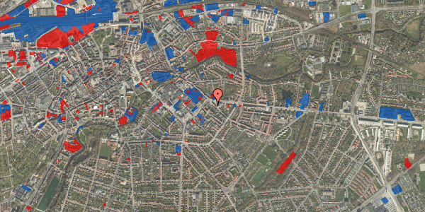 Jordforureningskort på Rødegårdsvej 3, 5000 Odense C