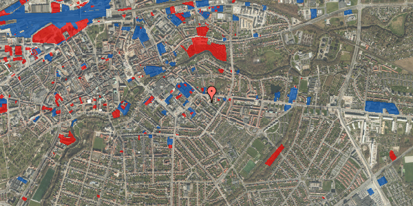 Jordforureningskort på Rødegårdsvej 17, 5000 Odense C