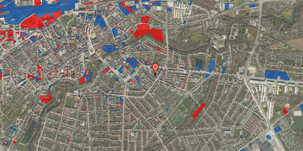 Jordforureningskort på Rødegårdsvej 31, st. th, 5000 Odense C