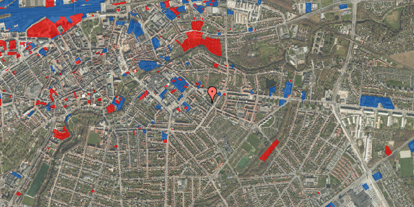 Jordforureningskort på Rødegårdsvej 35, st. 5, 5000 Odense C