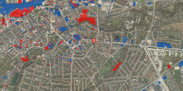 Jordforureningskort på Rødegårdsvej 40B, 5000 Odense C