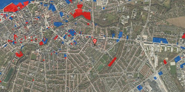 Jordforureningskort på Rødegårdsvej 59, 3. th, 5000 Odense C