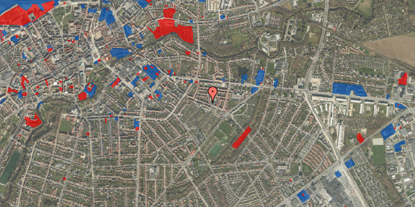 Jordforureningskort på Rødegårdsvej 80, st. th, 5000 Odense C