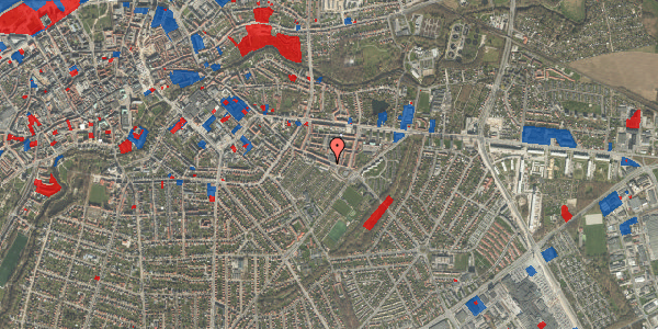 Jordforureningskort på Rødegårdsvej 81, st. th, 5000 Odense C