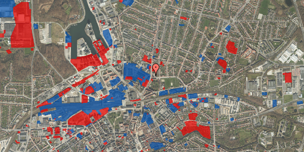 Jordforureningskort på Skibhusvej 43, 1. 1, 5000 Odense C