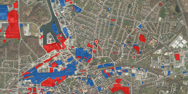 Jordforureningskort på Skibhusvej 59, 1. th, 5000 Odense C