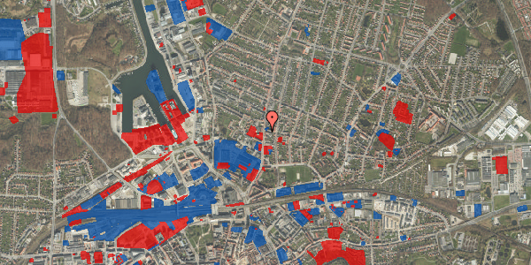 Jordforureningskort på Skibhusvej 61B, 4. th, 5000 Odense C