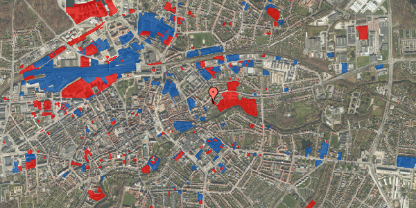 Jordforureningskort på Skt. Jørgens Gade 5, 5000 Odense C