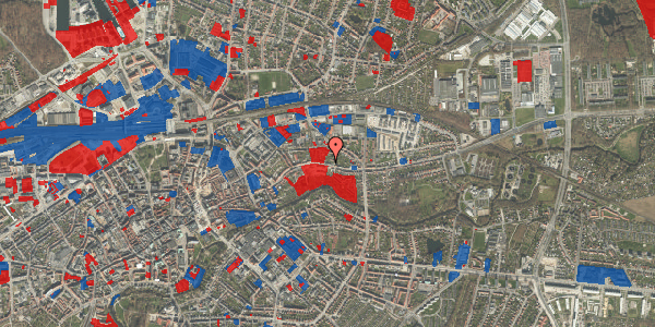 Jordforureningskort på Skt. Jørgens Gade 68, 5000 Odense C