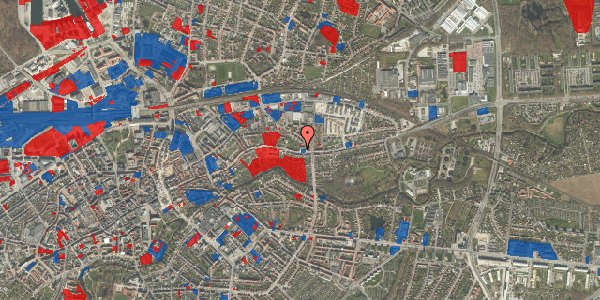 Jordforureningskort på Skt. Jørgens Gade 108, 2. th, 5000 Odense C