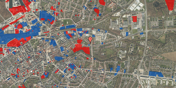 Jordforureningskort på Skt. Jørgens Gade 110, 3. 303, 5000 Odense C