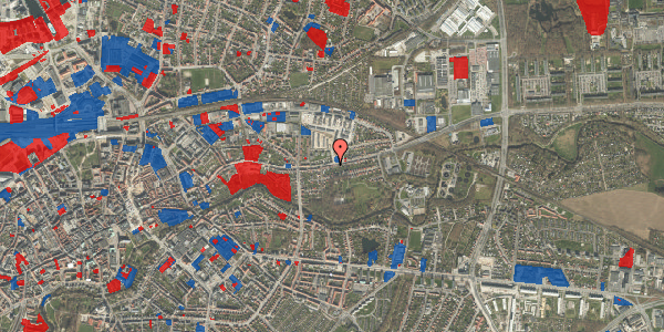 Jordforureningskort på Skt. Jørgens Gade 145, 5000 Odense C