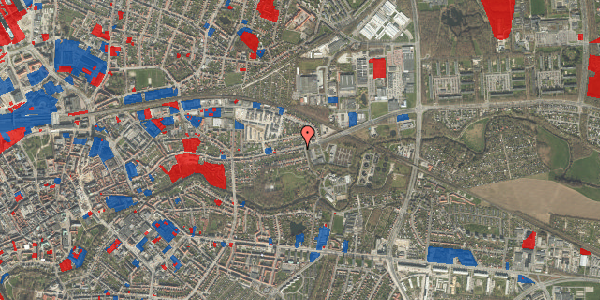 Jordforureningskort på Skt. Jørgens Gade 205, 5000 Odense C