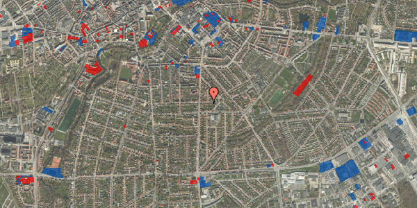 Jordforureningskort på Tesdorpfsvej 9, 5000 Odense C