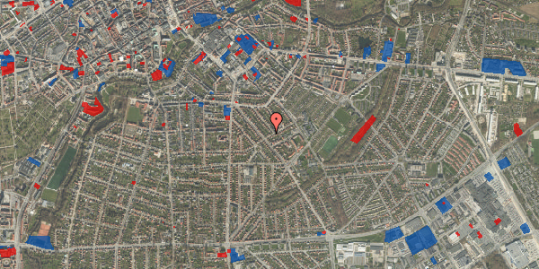 Jordforureningskort på Tesdorpfsvej 32, 5000 Odense C