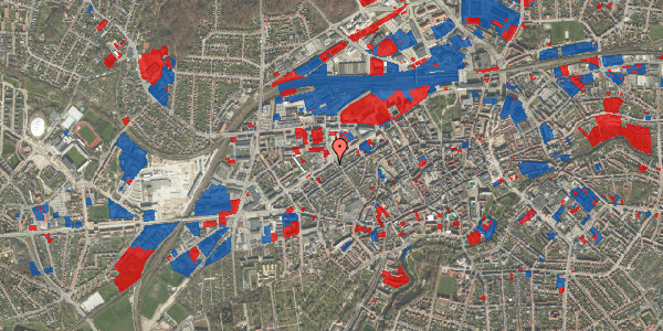 Jordforureningskort på Vestre Stationsvej 38, 1. , 5000 Odense C