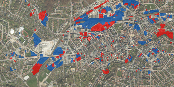 Jordforureningskort på Vestre Stationsvej 50, st. , 5000 Odense C